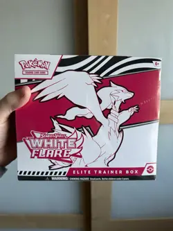 Pokemon TCG Scarlet & Violet White Flare ETB Elite Trainer Box -NEW SEALED - Image 1