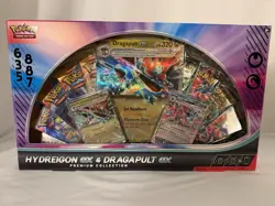 Pokemon TCG Hydreigon EX & Dragapult EX Premium Collection Box - New Sealed - Image 1