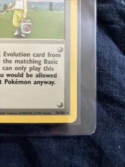 🪏👨‍🌾Pokemon Breeder 076/102 Base Set Regular Lp - Pokemon TCG RARE - Image 3