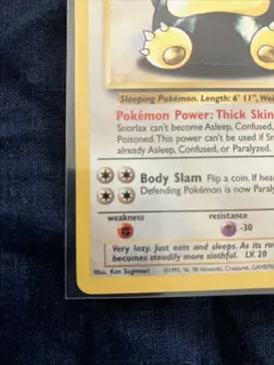 ⚪ Snorlax 27/64 Jungle Regular -Pokemon TCG Single Lp - Image 2