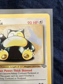 ⚪ Snorlax 27/64 Jungle Regular -Pokemon TCG Single Lp - Image 4