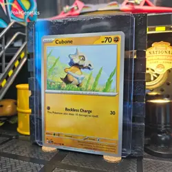 Cubone Stellar Crown Pokemon TCG 072/142 Scarlet & Violet SV07 Common - Image 2