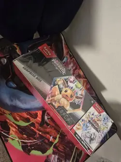 Pokemon Prismatic Evolutions Surprise Box Booster Eevee TCG English - Image 1