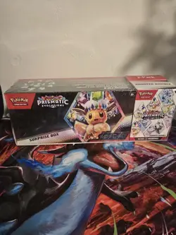 Pokemon Prismatic Evolutions Surprise Box Booster Eevee TCG English - Image 2