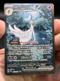 Gardevoir EX Special Illustration Rare 233/091 Paldean Fates Pokemon English NM - Image 3