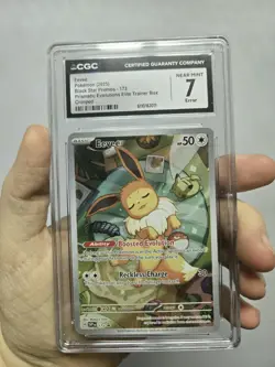 Eevee Pokemon (2025) Black Star Promos - 173 Prismatic Evolutions Crimped Error - Image 1