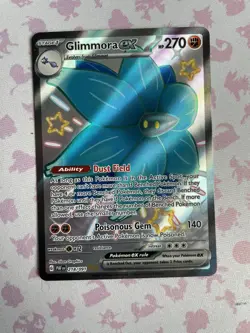 Pokemon Glimmora EX 218/091 Scarlet & Violet Paldean Fates - Image 1