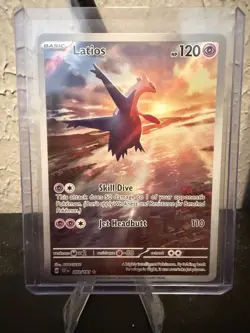 Pokemon TCG Latios 203/191 S&V Surging Sparks FA Illustration Rare Holo - Image 1