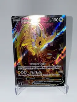 Pokemon TCG Sword & Shield Jolteon V SWSH183 Black Star Promo NM - Image 1