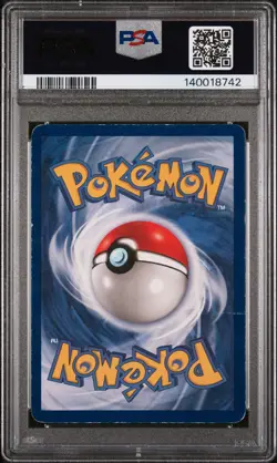 1999 POKEMON FOSSIL #5 GENGAR-HOLO PSA 3 - Image 2