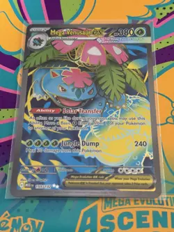 Mega Venusaur EX - Pokemon: Mega Evolution - 155/132 - Ultra Rare - Image 1