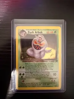 Team Rocket Pokemon TCG Dark Arbok Holo Rare 2/82 NM/LP - Image 1