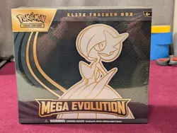 Pokemon TCG Mega Evolution Elite Trainer Box Gardevoir – Factory Sealed (Damage) - Image 1