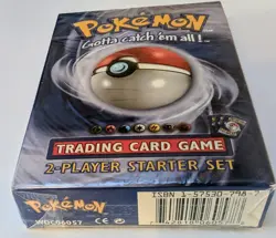 New Sealed 1999 Pokemon 2-Player Starter Set 1st Edition Machamp Pokemon Vintage 742818060479 - Image 1