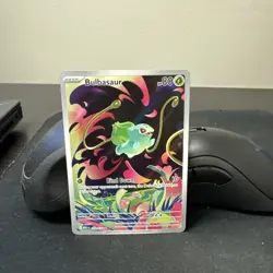 Bulbasaur 133/132 Mega Evolution Illustration Rare Pokemon TCG English near mint - Image 1