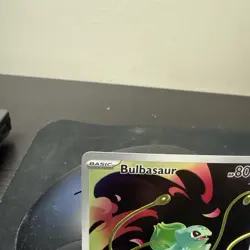 Bulbasaur 133/132 Mega Evolution Illustration Rare Pokemon TCG English near mint - Image 2
