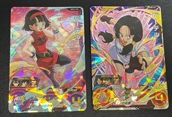 Dragon Ball Heroes Cards Videl UGM8-019 UGM3-028 Holo Rare Bandai Made in Japan - Image 1
