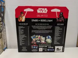 Star Wars Unlimited Spark of Rebellion Two Player Starter Set Card Decks Box NEW - Image 2