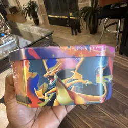 Pokemon Mega Charizard Tin 40ct Standard Card Holder Set X & Y Multicolor 2026 - Image 4