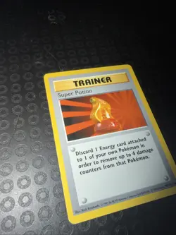 Super Potion 90/102 - Base Set Shadowless Pokemon Card - Image 3