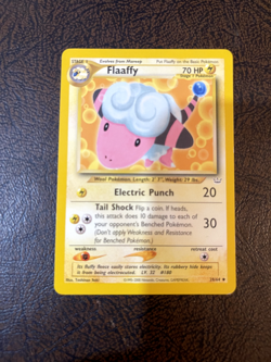 Flaaffy 28/64 Neo Revelation Pokemon Card LP - Image 1