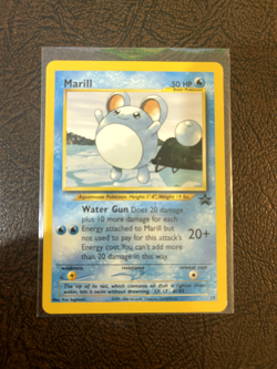 Marill 29 Black Star Promo Pokemon Card NM - Image 1