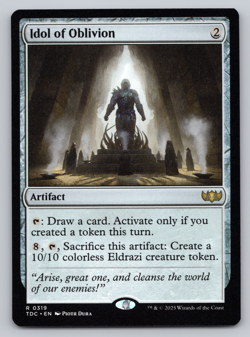 Idol of Oblivion - Commander: Tarkir: Dragonstorm MTG - Image 1