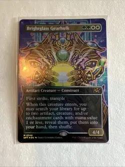 Brightglass Gearhulk (Borderless) Aetherdrift Foil - Image 1