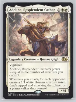 Adeline, Resplendent Cathar (Anime) R Foundations Jumpstart 57 NM - Image 1