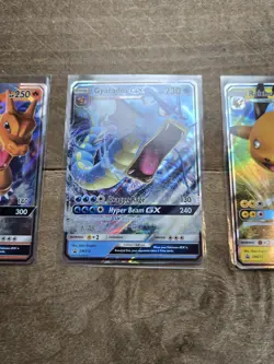 Pokemon Hidden Fates Charizard Gyarados Raichu GX SM211/SM212/SM213 Promo NM - Image 3