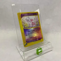 Pokemon TCG Expedition Base Set Mew 55/165 Reverse Holo English - Image 4