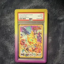 Pokemon Pikachu Secret Rare Full Art Holo Crown Zenith #160 PSA 10 2023 - Image 3