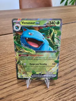 Pokemon TCG Venusaur ex 003/165 Sv: Scarlet & Violet 151 Holo - Image 1