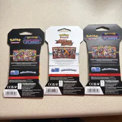 Pokemon Mega Evolution Phantasmal Flames Sleeved Booster 3-Pack Art Bundle - Image 3