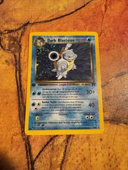 Beautiful Copy | Dark Blastoise 1st Edition Holo | Team Rocket | Vintage Pokemon - Image 2