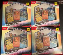 Pokemon TCG Scarlet & Violet Prismatic Evolutions Poster Collection Lot Of 4 New - Image 1