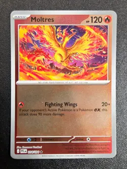 Pokemon TCG Moltres Holo Rare ME02: Phantasmal Flames 014/094 NM - Image 1