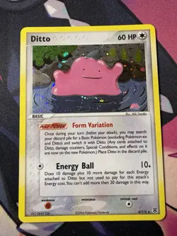 Ditto 4/112 Holo Pokemon Fire Red & Leaf Green 2004 - Image 1