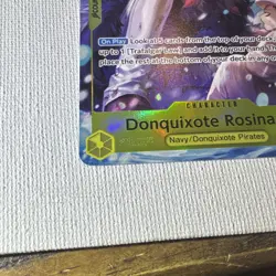Donquixote Rosinante OP12-108 TR Alternative Art One Piece, English, NM - Image 3