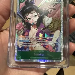 One Piece TCG - Smoker (030) - OP10-030 SR - Royal Blood ENGLISH Pristine 10 CGC - Image 2