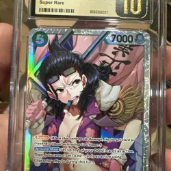 One Piece TCG - Smoker (030) - OP10-030 SR - Royal Blood ENGLISH Pristine 10 CGC - Image 3