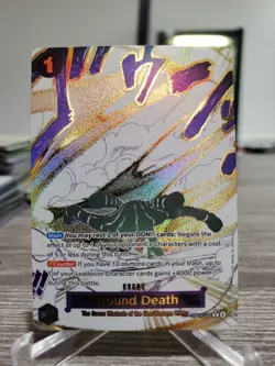 Ground Death (Alternate Art) OP14-096 Rare The Azure Sea's Seven One Piece NM - Image 1