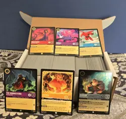 Lorcana Bulk Lot Box Stuffed Whispers In The Well Common/Uncommon - Image 2