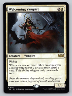 Welcoming Vampire - Commander: Tarkir Dragonstorm MTG - Image 1