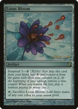 Lotus Bloom - Foil Prerelease Promo Prerelease Events MP MTG - Image 1