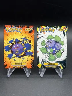 Koffing Weezing Pokemon Attack Cards Top 2025 Peru US Seller - Image 1