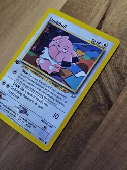 1st Edition Snubbull - NEAR MINT - 74/111 Neo Genesis - Pokemon TCG 2000 WOTC - Image 4