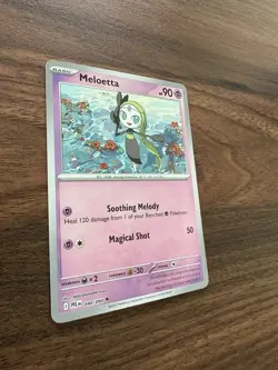 Meloetta Uncommon ME02: Phantasmal Flames - 040/094 M/NM Reverse Holo Pokemon - Image 3