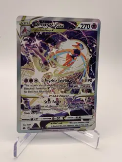 Deoxys VSTAR GG46/GG70 Holo Rare VSTAR Crown Zenith Galarian Gallery Pokemon NM - Image 2