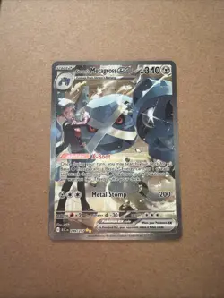 Steven's Metagross EX 289/217 SIR Illustration Pokemon Ascended Heroes Near Mint - Image 1